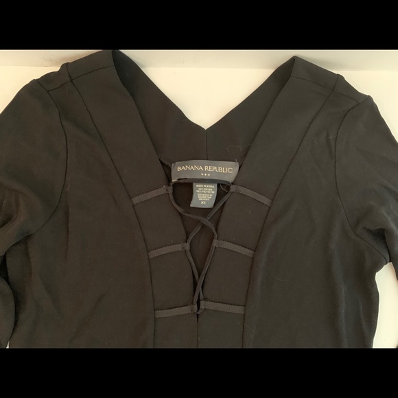 Banana Republic Black Raton Knit Dress - Picture 3 of 3